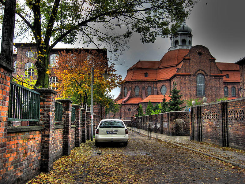 Nikiszowiec jesienią 1. Nikiszowiec