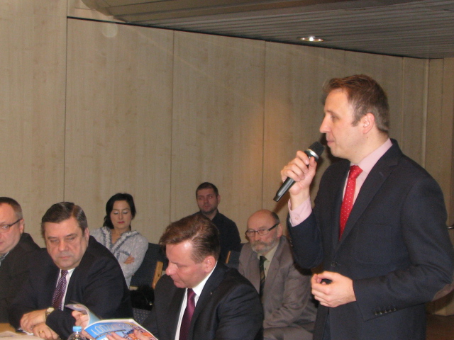 Spotkanie moderował Jacek Janowski, wicedyrektor Departamentu…Więcej Moderatorem spotkania był Jacek Janowski, wicedyrektor Departamentu Produktu Turystycznego i Współpracy Regionalnej POT