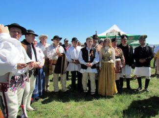 Pasterze ... Więcej Pasterze z krajów partnerskich Redyku Karpackiego/ fot.: E. Tomczyk-Miczka