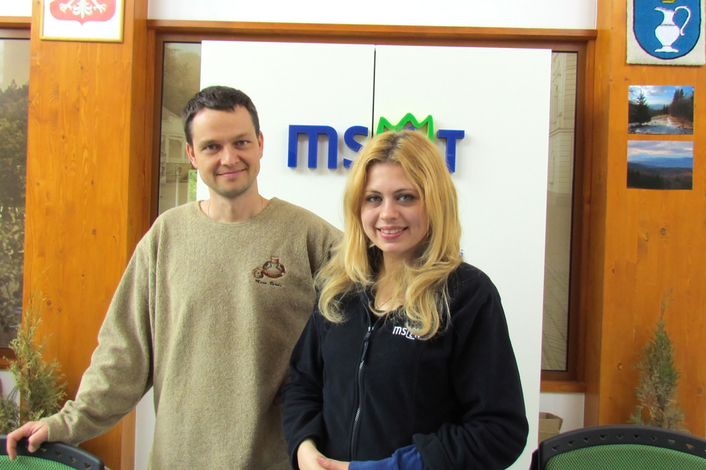 Daniel Lisak i Krystyna Galik … Więcej Daniel Lisak, dyrektor KOT i Krystyna Galik z Centrum „it” / fot.: E. Tomczyk-Miczka