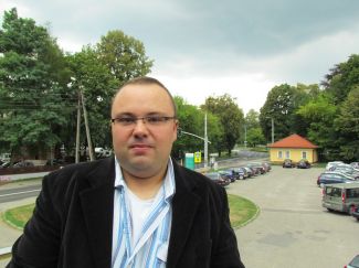 Marcin z referatu UM Kuchnia Raciborska … Więcej Marcin Gałuszka-Biernacki, inspektor ds. promocji w Referacie Edukacji, Sportu i Kultury Urzędu Miejskiego w Kuźni Raciborskiej/ fot.: E. Tomczyk-Miczka