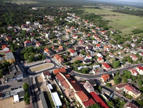 Olsztyn z lotu ptaka Olsztyn z lotu ptaka