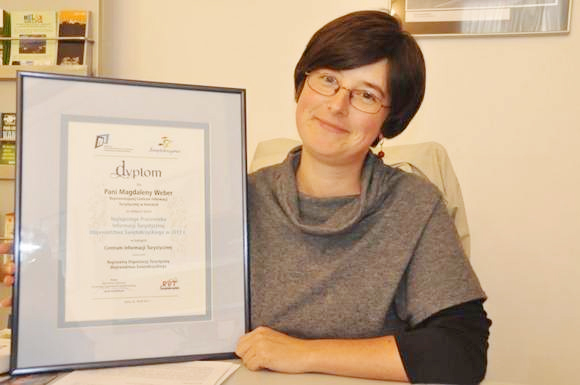 Magdalena Weber … Więcej Magdalena Weber, w 2011 najlepszy pracownik Centrum Informacji Turystycznej działającym przy Bibliotece Publicznej Miasta i Gminy Końskie