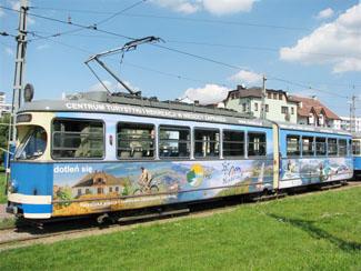 Kampania reklamowa na tramwaju…Więcej »