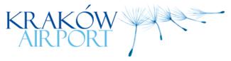 Logo krakowskiego lotniska Logo krakowskiego lotniska
