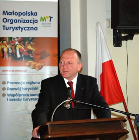 Nowy prezes MOT Leszek Zegzda Nowy prezes MOT Leszek Zegzda, wicemarszałek Województwa Małopolskiego/ fot.: E. Tomczyk-Miczka