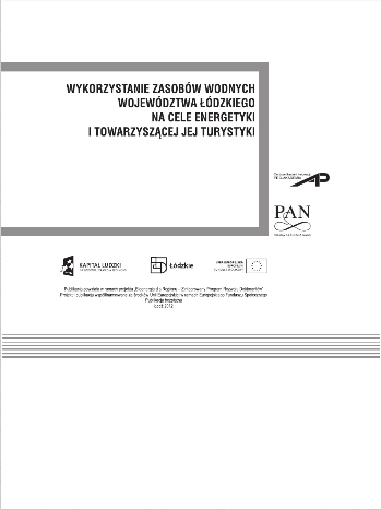Wykorzystanie zasobów wodnych województwa łódzkiego na cele energetyki i towarzyszącej jej turystyki